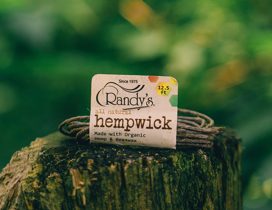 Hempwick-on-tree-stump.jpg