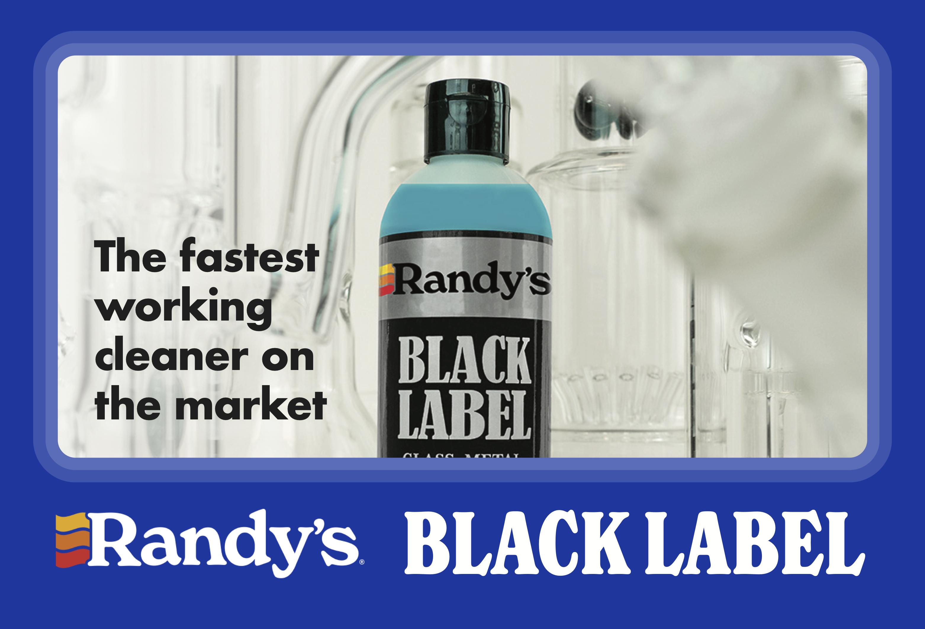 Dispensary staff training resource featuring Black Label cleaner for customer upsell strategies.